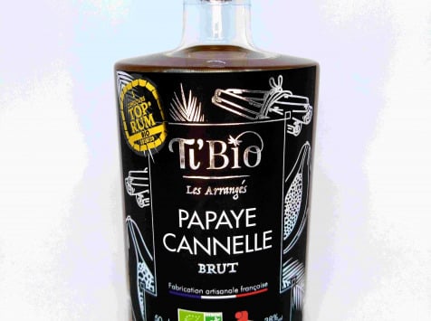 Ti'Bio - Les Arrangés de Célérine - Arrangé "brut" BIO Papaye Cannelle