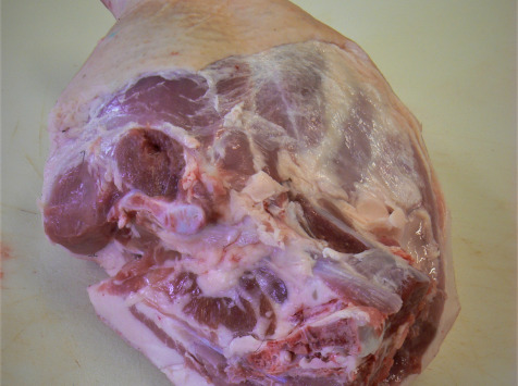 Domaine du Catié - Cuissot de porc de cochon Mangalica élevé 12 mois : 3,5kg