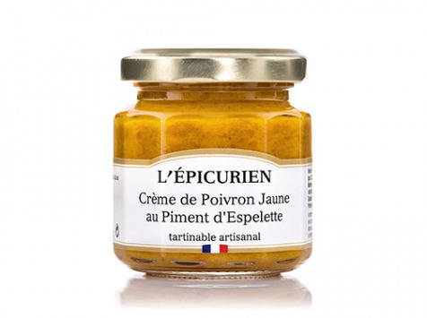 L'Epicurien - Crème de Poivron Jaune au Piment d'Espelette
