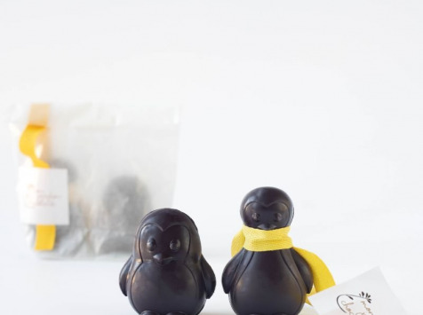 Mon jardin chocolaté - Pingouins de Pâques Chocolat noir