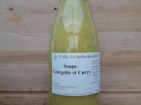Le Jardin des Gallines - Soupe Courgette Et Curry