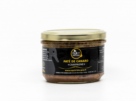 Esprit Foie Gras - Pâté Campagne De Canard - 200 g