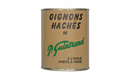 Conserves Guintrand - Oignons Hachés À L'huile - Boite 1/2
