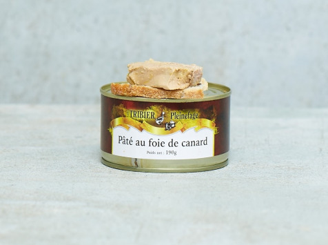 Ferme de Pleinefage - Terrine campagnarde porc et foie gras de canard - pot de 190g