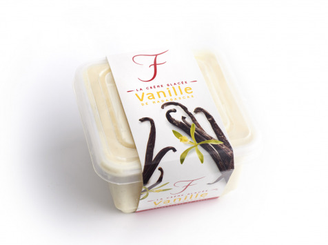 La Fraiseraie - Crème Glacée Vanille Bourbon de Madagascar 50 cl