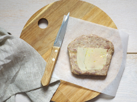 Ferme de Pleinefage - Rillettes de canard au foie gras en tranche
