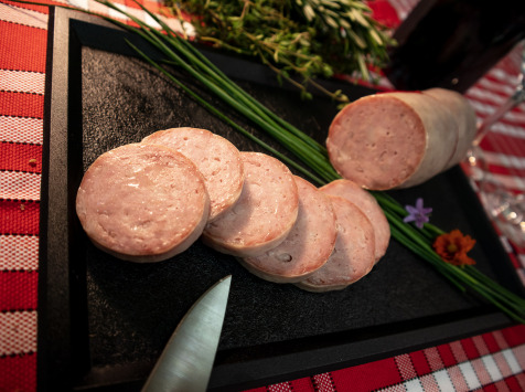 Maison Geret - Saucisson Lyonnais à cuire (cervelas) 100% pure porc - 500g