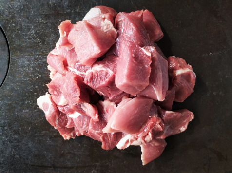 Elevage Le Meilleur Cochon du Monde - [Précommande] Sauté d'épaule de porc Duroc à mijoter - 800g