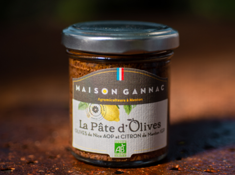 La Maison du Citron - Pâte aux olives de Nice AOP et Citron de Menton - 85 gr