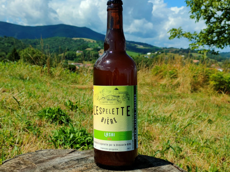 Bipil Aguerria - Bière blonde IPA 6x75cl - Lasai - Bière Basque