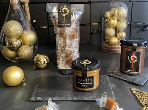 L'AMBR'1 Caramels et Gourmandises - Coffret Plaisir de Fête
