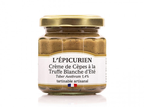 L'Epicurien - Crème  de Cèpes à la Truffe Blanche d'Été