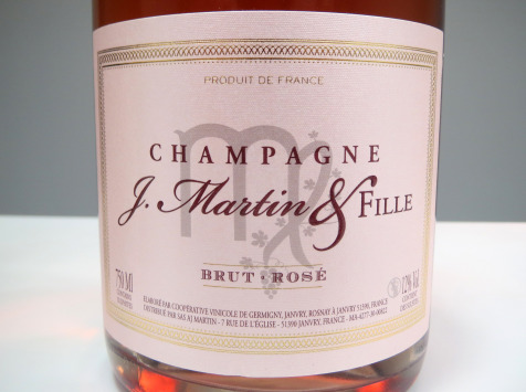 Champagne J. Martin et Fille - Brut Rosé - 6x75cl
