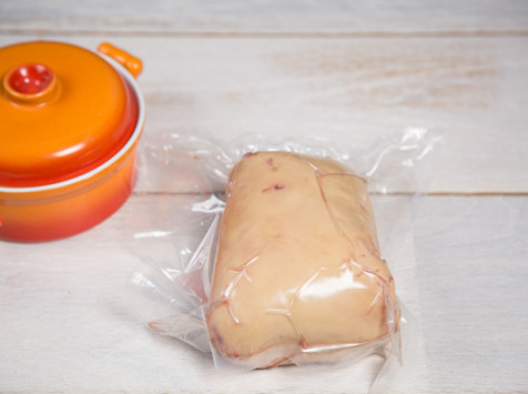 Ferme de Pleinefage - Foie Gras de Canard Cru Extra non déveiné 600 g (pour poêler ou à déveiner soi-même)