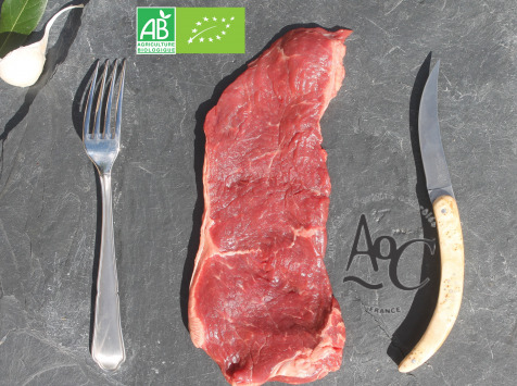 Domaine des Alliers -  Bœuf d'exception - Faux-filet de bœuf AOC Maine-Anjou, BIO – 300 g [SURGELÉ]
