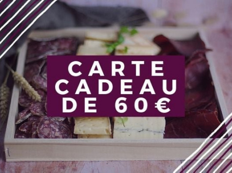 Pourdebon - Carte Cadeau 60 €