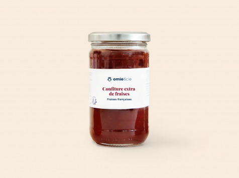 Omie - Confiture extra de fraises - 330 g
