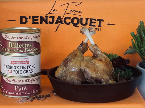 La ferme d'Enjacquet - Coffret cadeau : Les délices de Foie Gras