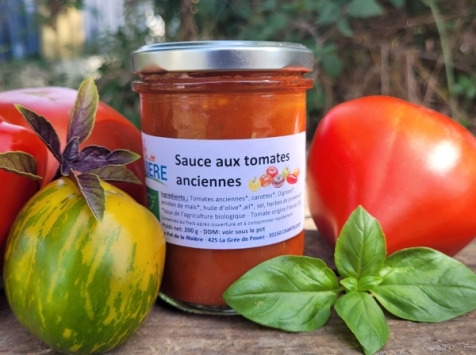 Le Pré de la Rivière - Sauce aux tomates anciennes 200g