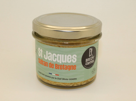 Conserverie Artisanale du Trégor - Rillettes de St Jacques aux Algues de Bretagne