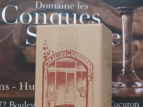Domaine Les Conques Soulière - Fontaine à vin Rosé Sec / BIB IGP Méditerranée - 5L
