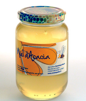 Miel et Pollen - Miel d'acacia 250g