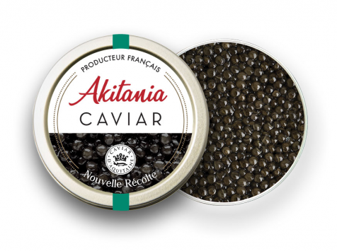 Akitania, Caviar d'Aquitaine - Akitania caviar d'Aquitaine 50G nouvelle récolte