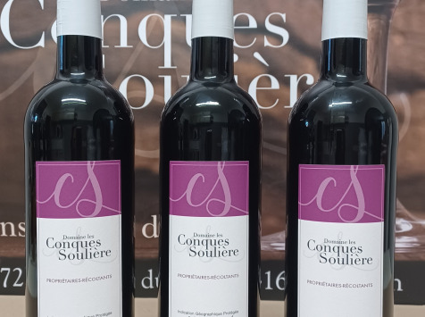 Domaine Les Conques Soulière - foire aux vins 6*75cl Rouge Conques Soulière IGP Mediterranée