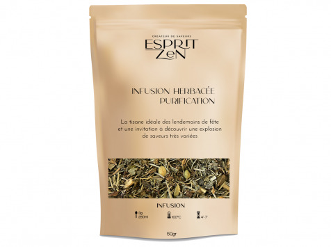 Esprit Zen - Infusion herbacée "Purification" - Sachet 50g