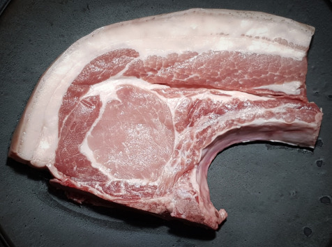 Elevage " Le Meilleur Cochon Du Monde" - [Précommande] Cote de porc Duroc- 450g