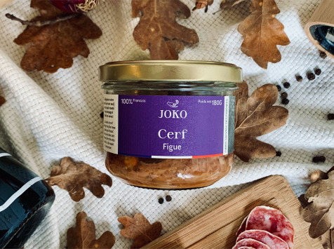 JOKO Gastronomie Sauvage - Terrine de cerf aux figues