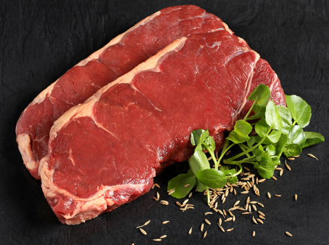 Bisons d'Auvergne - Steaks de Faux-filet de Bison, fondants au barbecue...