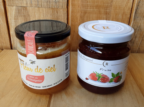 Gourmets de l'Ouest - Duo miel / confiture de Cancale