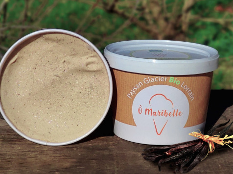 O Maribelle - Crème glacée Vanille BIO 500 ml
