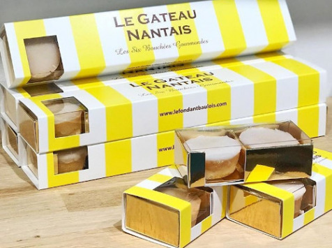 Le Fondant Baulois - Coffret 6 Bouchées - Mini Gâteau Nantais