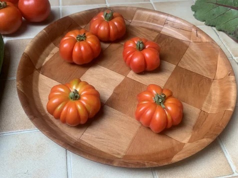 Ferme Cadillon - Tomates charnues Costoluto - Pleine terre  et HVE - 1 Kg