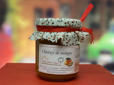 Les Perles Rouges - Chutney De Mangue 230 g