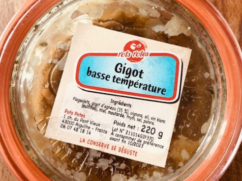 Pots Potes - Gigot basse température - 220g