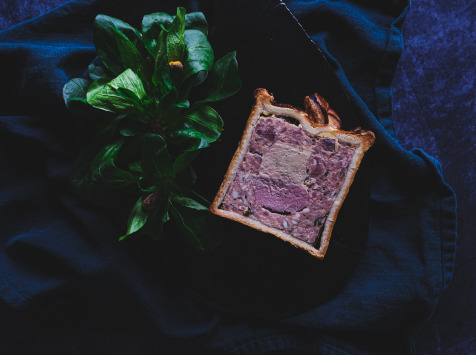 Melsat - Yannick Delpech - Pâté en croûte canard-foie gras