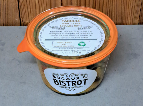 Les Bocaux du Bistrot - Taboulé boulgour et légumes rôtis