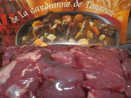 Les Délices du Scamandre - [SURGELÉ] Gardiane de Taureau  Bio à cuisiner +/ - 1,6 Kg