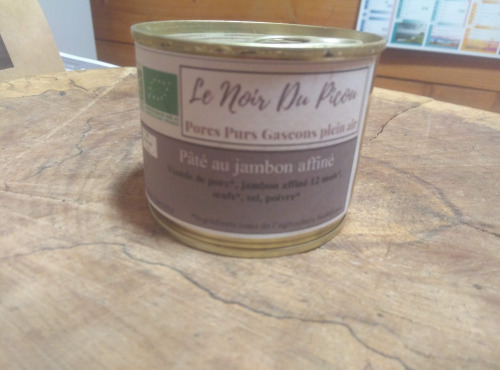 Le Noir du Picou Elodie Ribas - Pâté de porc gascon au jambon affiné
