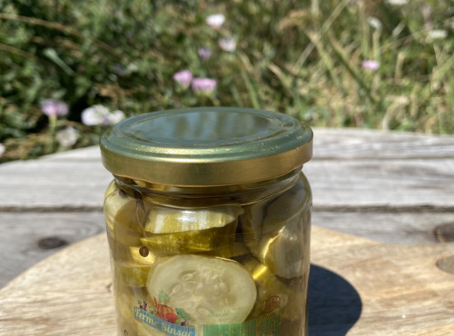Ferme Sinsac - Cornichons en tranches du Périgord vert en pot de 400 grs