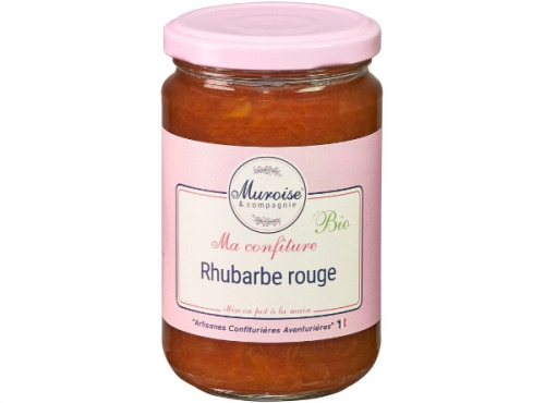 Muroise et Compagnie - Confiture de Rhubarbe Bio - 350 gr