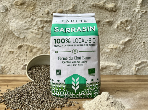 Ferme du Chat Blanc - Farine de Sarrasin Bio - 750g