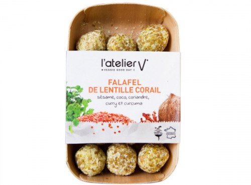 L'Atelier V* - Falafel de Lentille Corail, Coriandre, Curry, Sésame et Coco