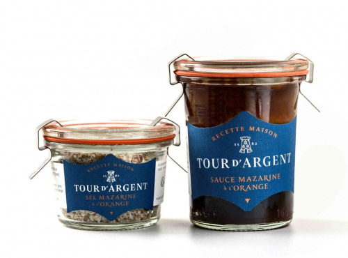 La Petite Epicerie de la Tour d'Argent - Duo sel & sauce Mazarine à l'orange Tour d'Argent