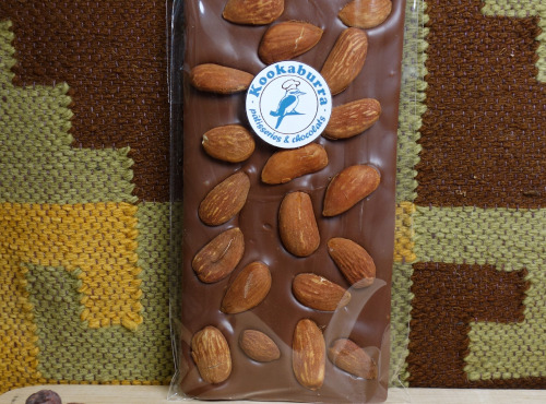 Pâtisserie Kookaburra - Tablette Chocolat Au Lait 42 % & Amandes
