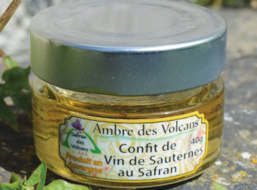 Safran des Volcans - Confit de Sauternes au Safran 100g