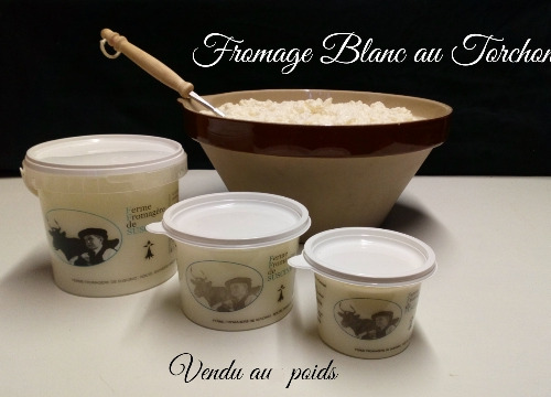Tome de Rhuys - Ferme Fromagère de Suscinio - Fromage Blanc Battu Ou Lissé